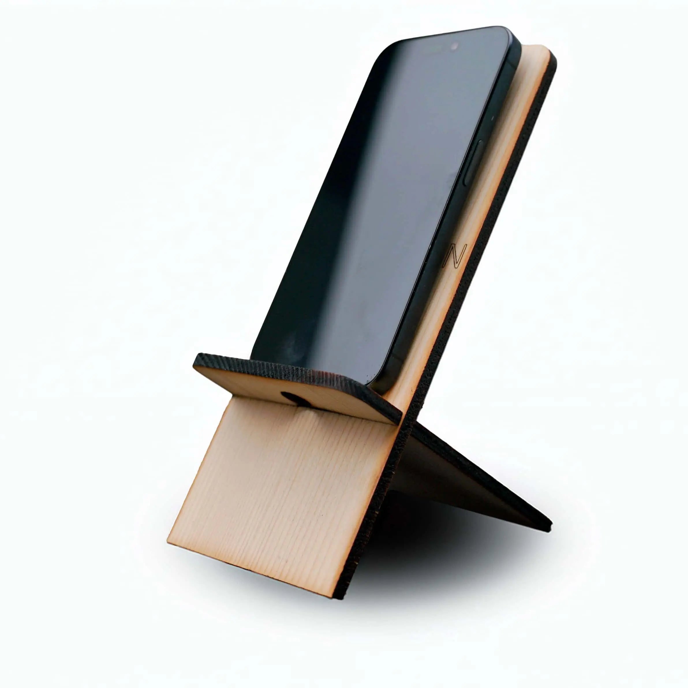 Support de téléphone en bois - 3Dvolution
