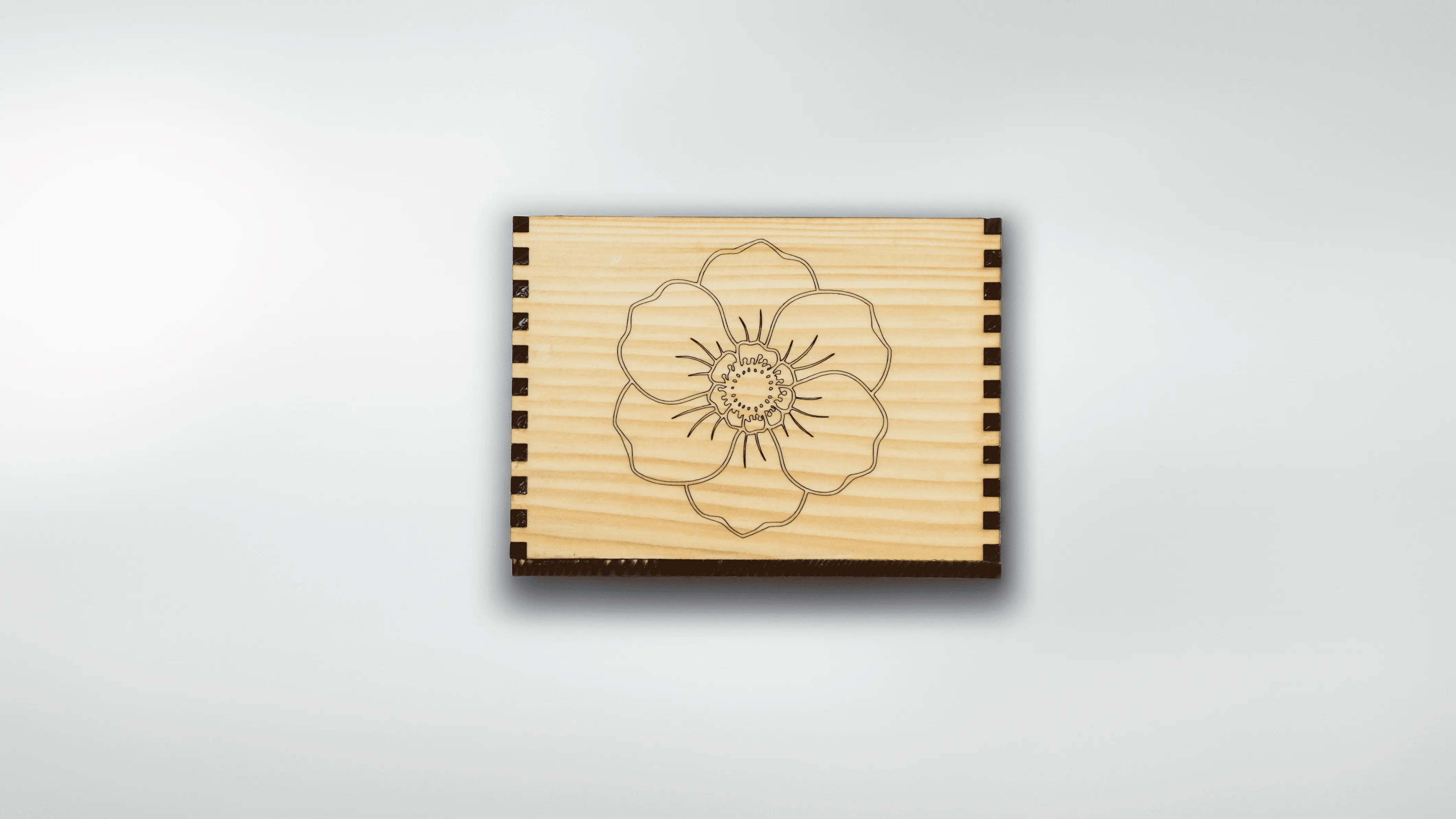 Boîte de rangement en bois - 3Dvolution