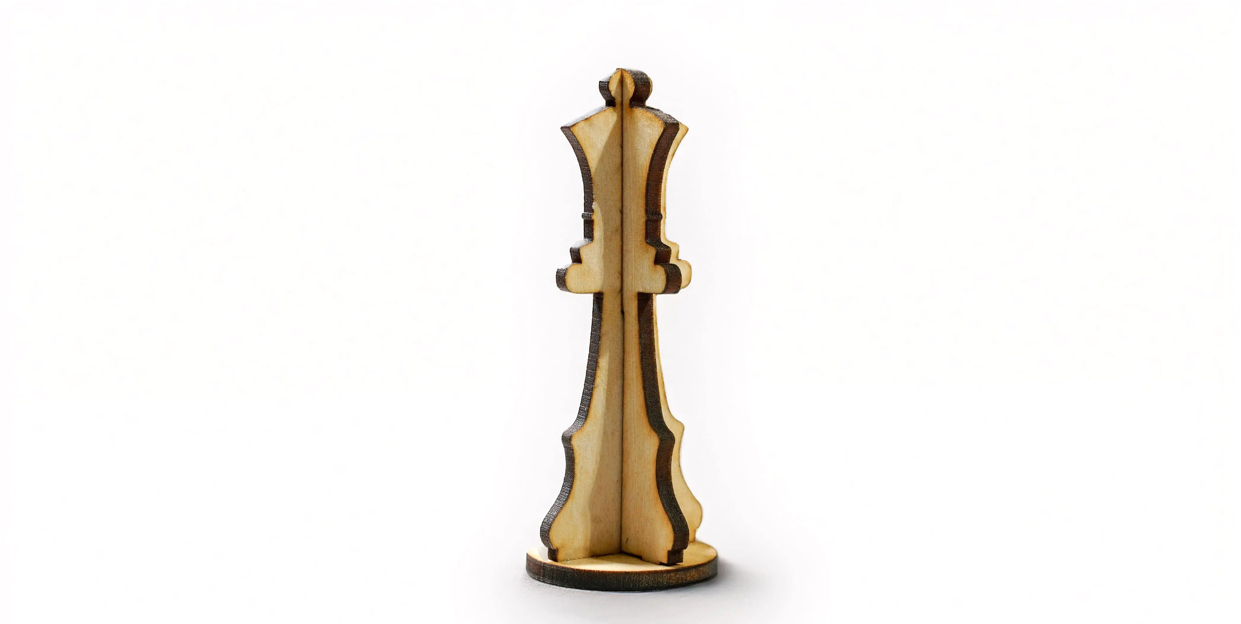 Jeu d'échecs en bois de hêtre massif – Plateau 38×38 cm - 3Dvolution