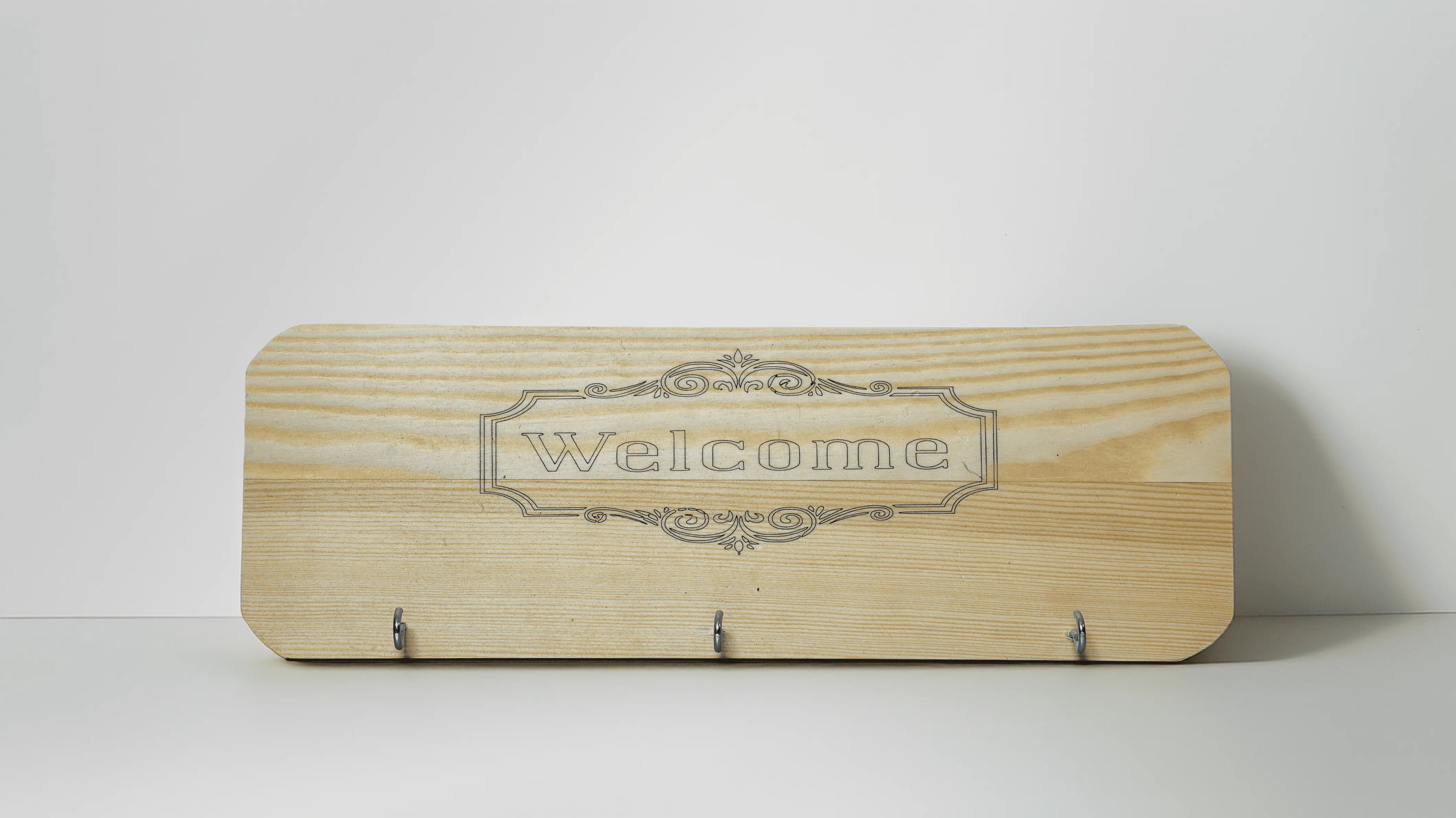 Plaque murale pour attache porte clé - 3Dvolution
